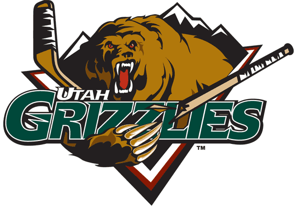 utah grizzlies 2005-pres primary logo iron on heat transfer...